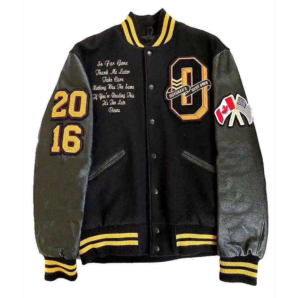 OVO Drake Varsity Jacket - OVO Roots Varsity Jacket