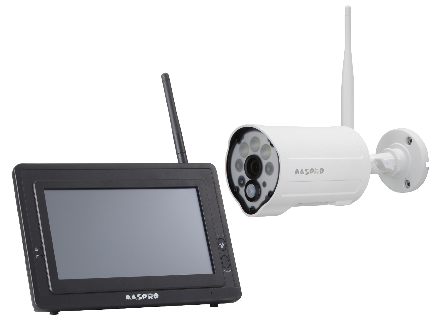ワイヤレスカメラセット WC3A7ML | マスプロ電工