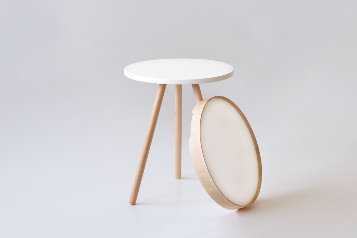 BY TRAY TABLE(white)の通販 / マスターウォール