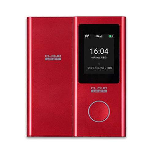 CLOUD AiR-WiFi 5G・4G対応 WiFi 3キャリア自動接続 モバイルルーター