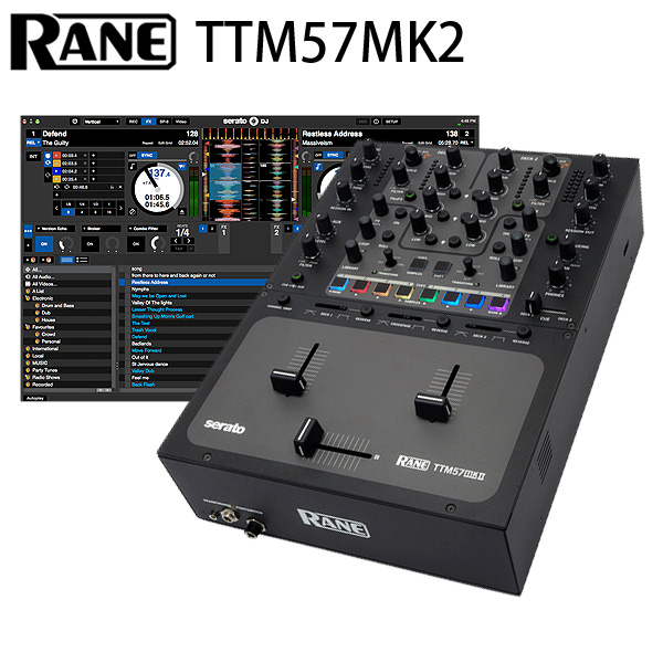 多くのDJから圧倒的な支持を得ているミキサー！！Rane/TTMシリーズのご