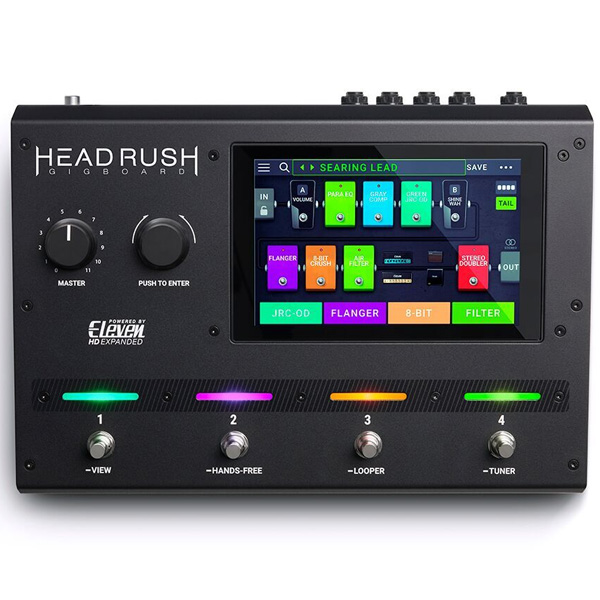 Headrush / Gigboard】多彩で高音質のマルチエフェクター登場！今なら