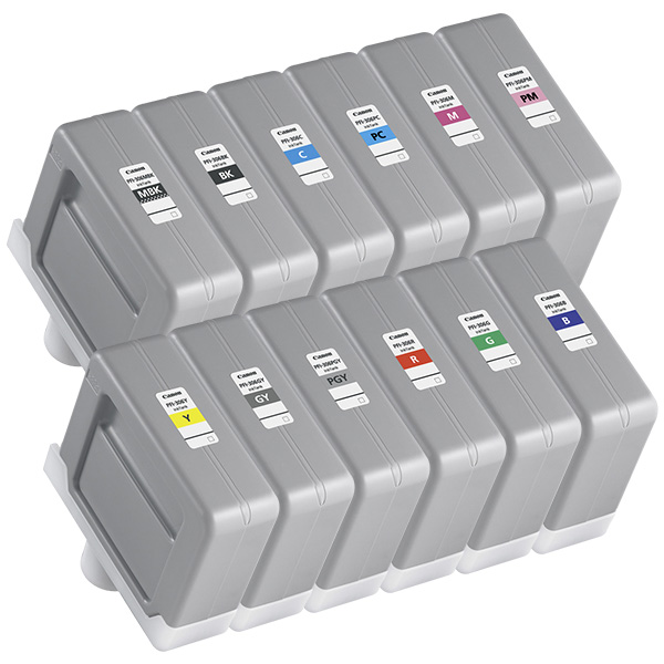 まとめ） キヤノン Canon インクタンク PFI-306 顔料グレー 330ml