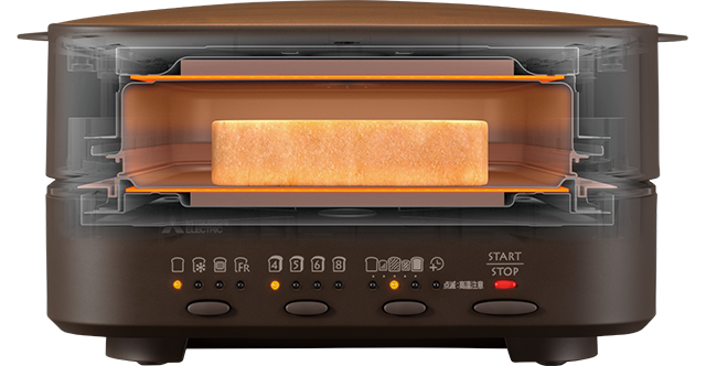 三菱電機 らく楽アシスト：ブレッドオーブン「三菱ブレッドオーブン」