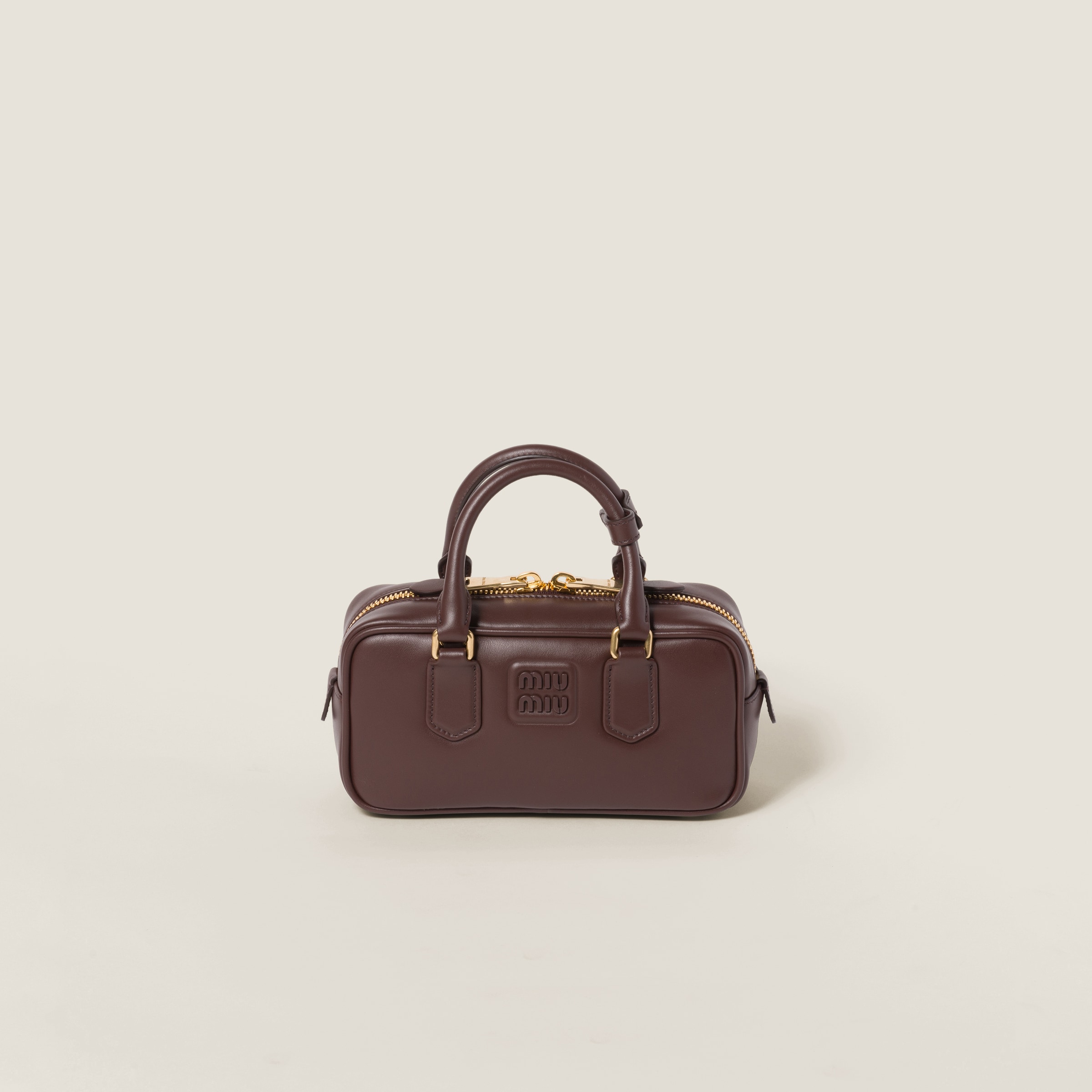 Briarwood Arcadie Leather Mini-bag | Miu Miu