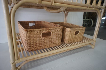 ベビーベッド｜BA-019｜ラタンベビーベッド・籐ベビーベッド｜ 籐家具