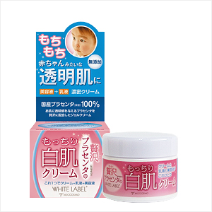 ホワイトラベル贅沢プラセンタのもっちり白肌クリーム クリーム ミック