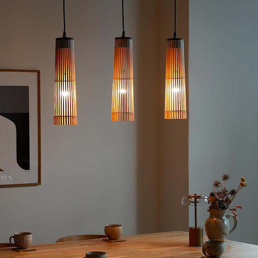 moare nido ペンダントライト Mサイズ 国産｜miion 北欧照明 - miion