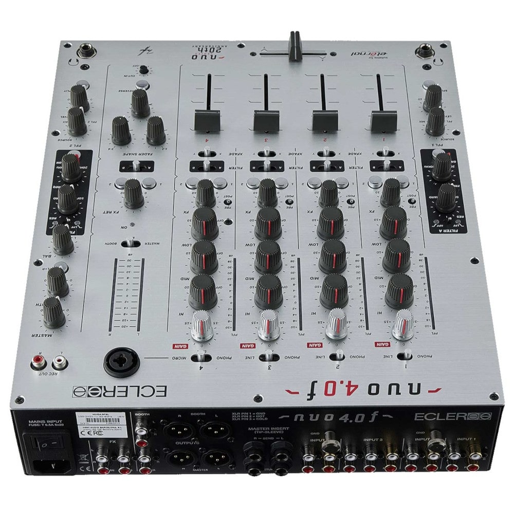 国内正規品 オフィシャルTシャツ付》 ECLER エクラー 4Ch フルアナログ