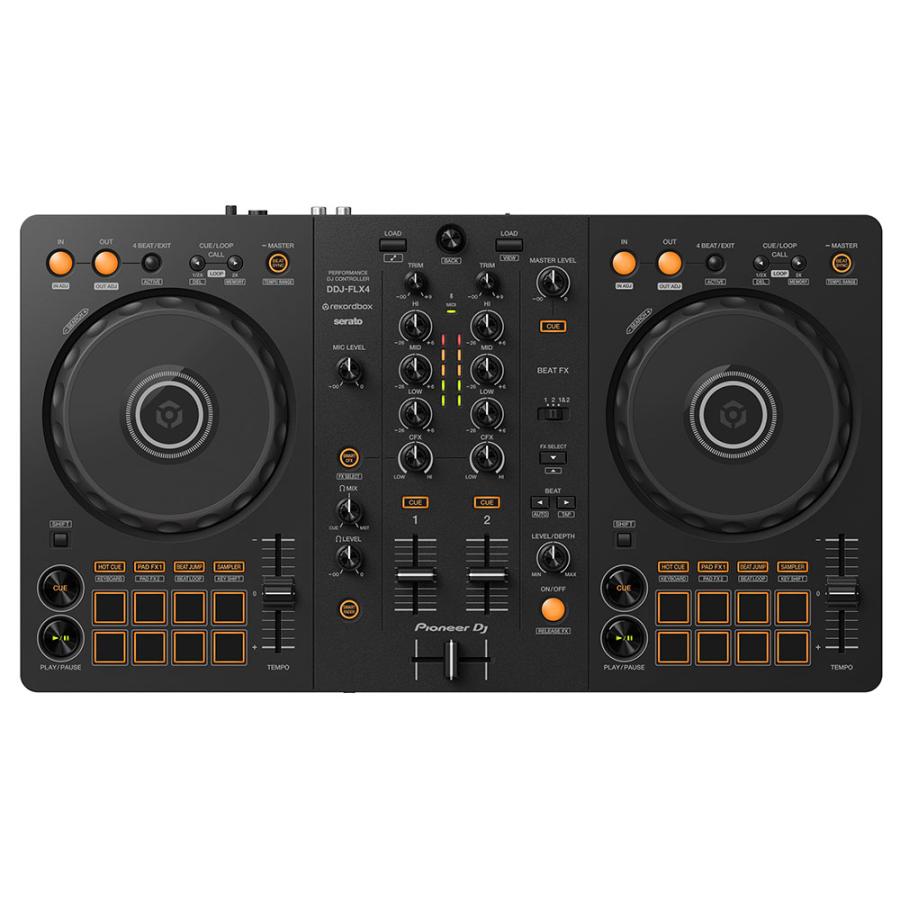 Pioneer DJコントローラー DDJ-FLX4 + 専用ケース DJC-B + ダスト