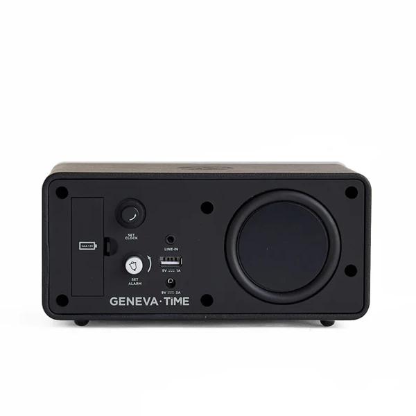 GENEVA TIME Black ブラック ジェネバ タイム アナログ時計 ワイヤレス