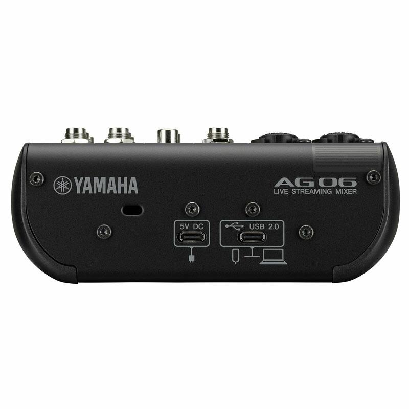 YAMAHA ミキサー AG06MK2 B(黒) + コンデンサーマイクMPM1000 + アーム