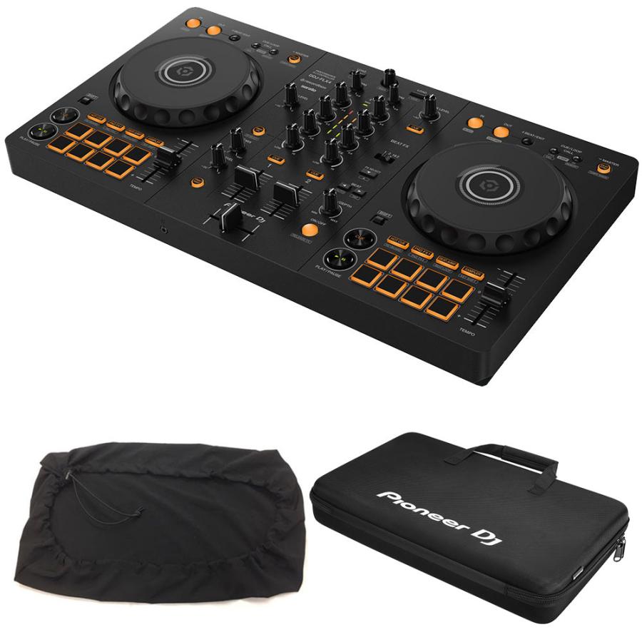 Pioneer DJコントローラー DDJ-FLX4 + 専用ケース DJC-B + ダスト