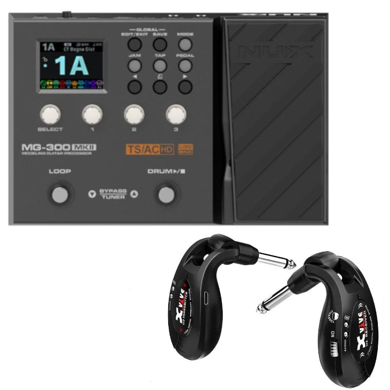 エフェクター ギター アンプモデラー FX モデリング NUX MG-300MKII +