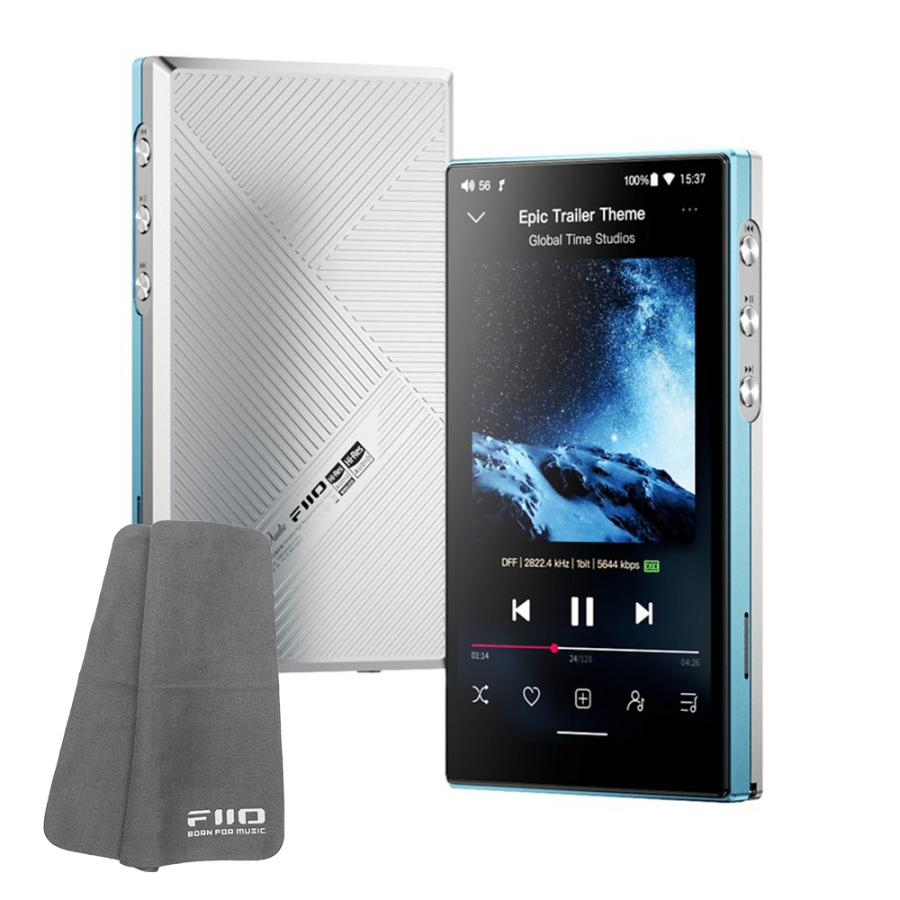 ロゴ入りクロスプレゼント》 FIIO デジタルオーディオプレーヤー JM21
