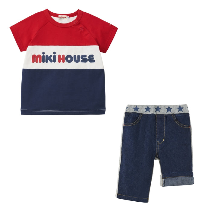 WEB限定】春夏 ロゴ半袖Tシャツセット – ミキハウスオフィシャルサイト