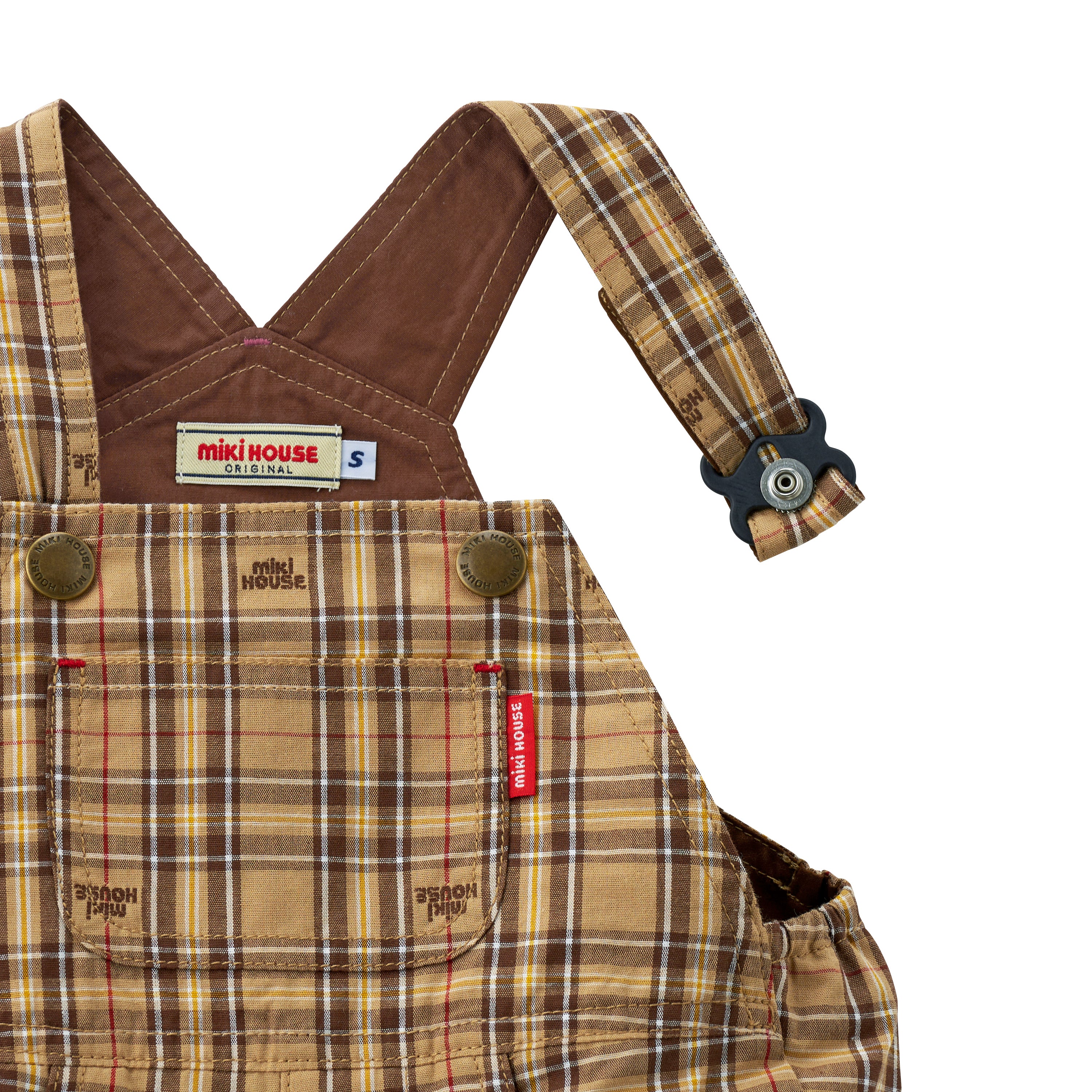 6分丈オーバーオール – ミキハウスオフィシャルサイト