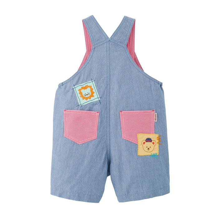 ミキハウスベア 5分丈オーバーオール – ミキハウスオフィシャルサイト