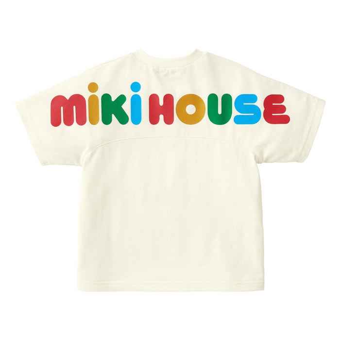 バックロゴ半袖Tシャツ – ミキハウスオフィシャルサイト