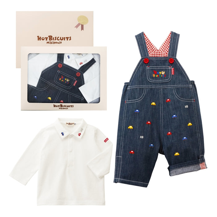 オーバーオールセット【BOX付き】 – ミキハウスオフィシャルサイト