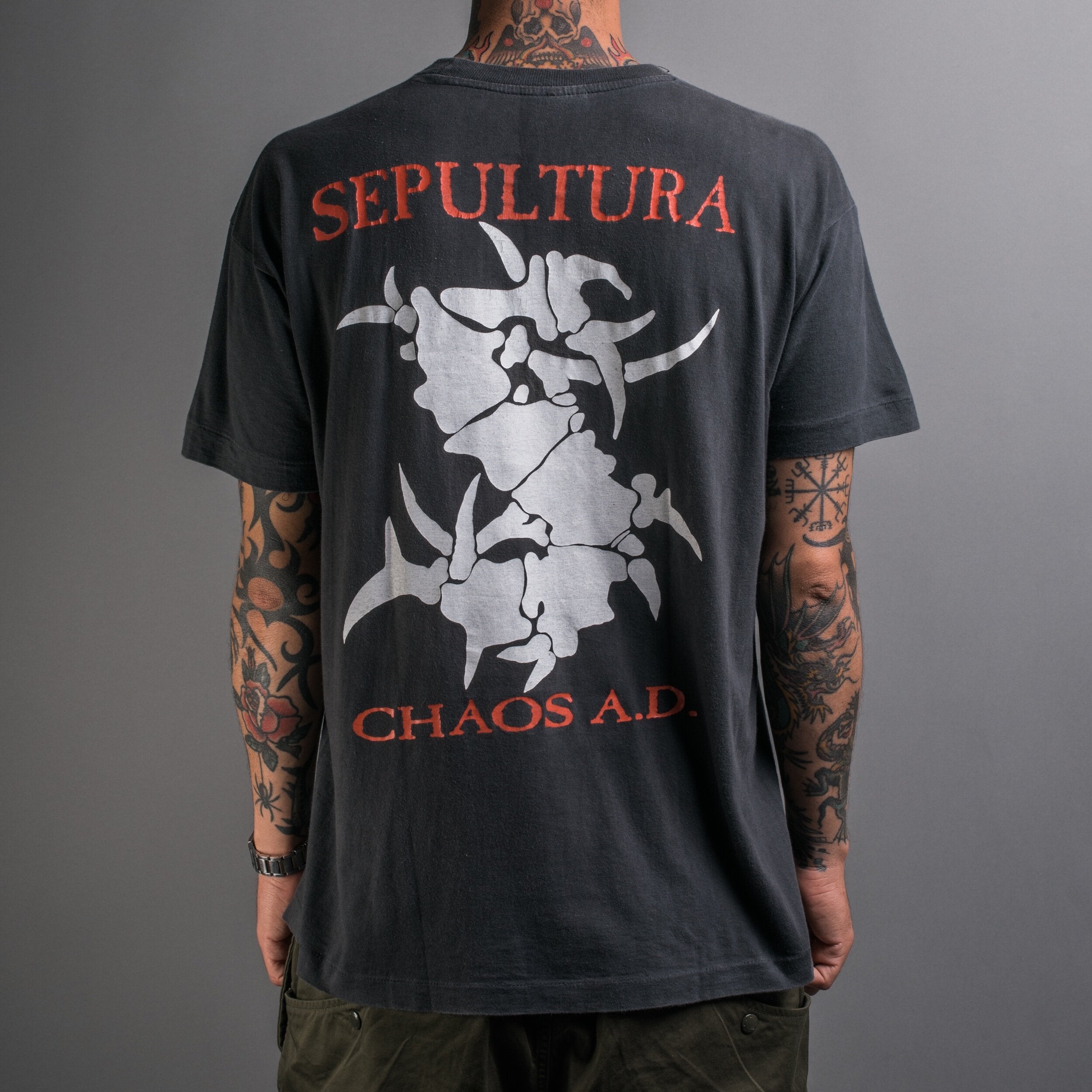 Vintage 90's Sepultura Chaos AD T-Shirt – Mills Vintage USA