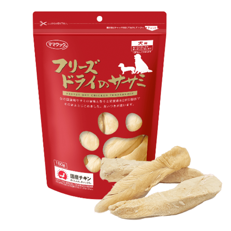 ママクック フリーズドライのササミ（犬用）｜みんなのペット健康専門店