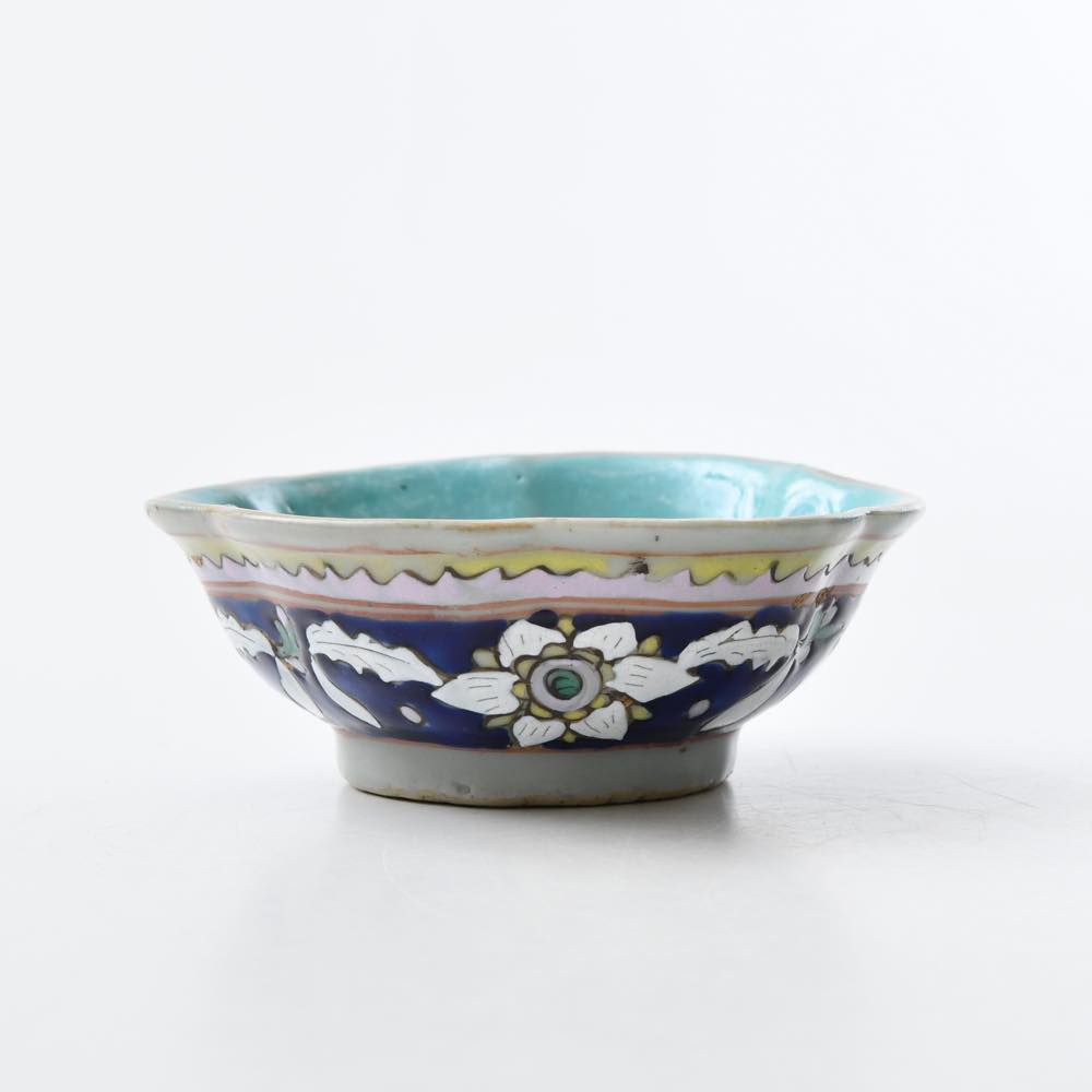 中国 景徳鎮 花形 四寸鉢 ｜ みんげい おくむら （日本と世界の民芸）