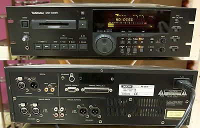 TASCAM MD-801R (MKI,MKII) / MD-801P [MiniDisc Wiki]