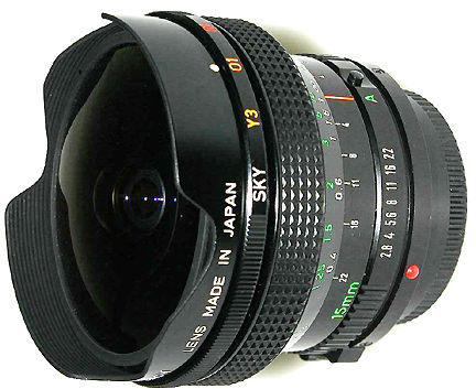 Canon Fisheye FD 15mm f2.8