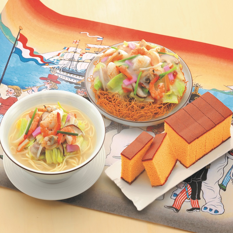 長崎セット|長崎ちゃんぽん・皿うどんのみろくや