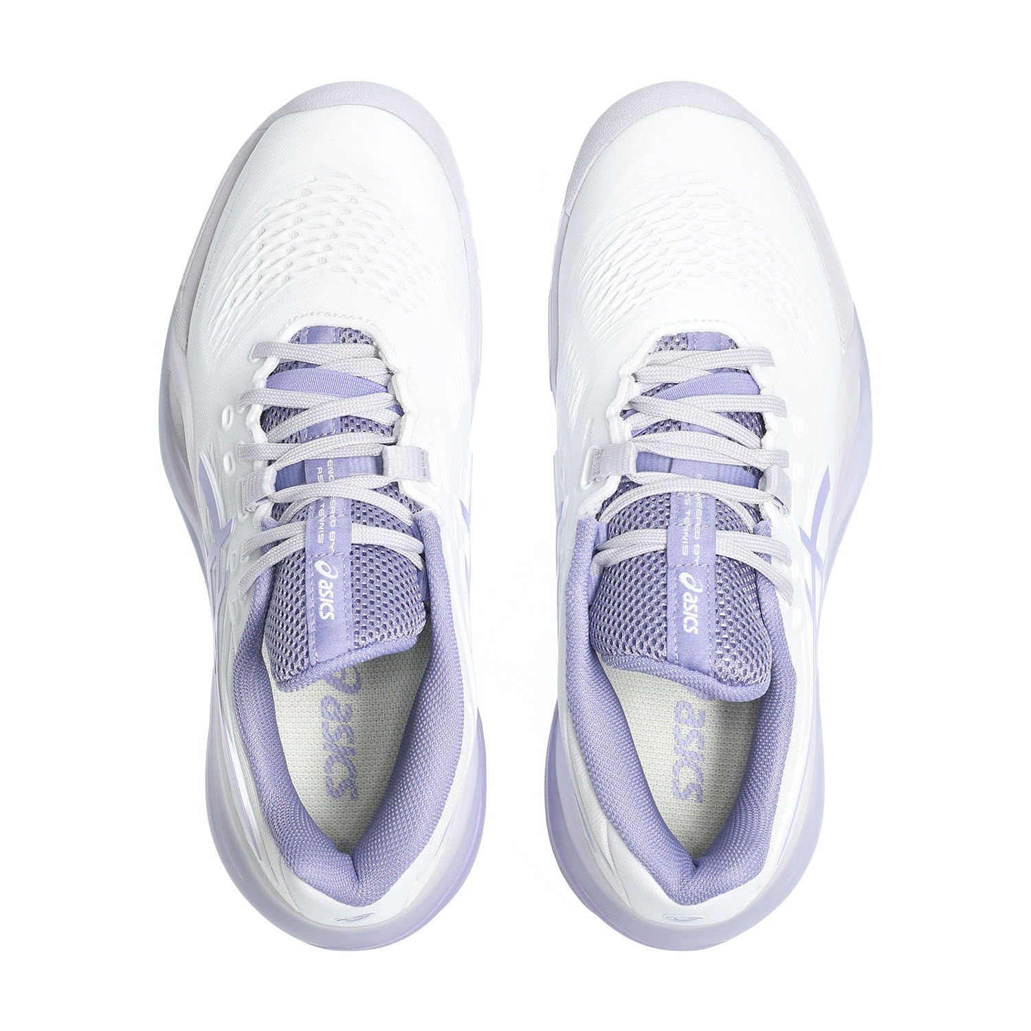 ASICS Gel Resolution X Women's Tennis Shoes - White/Bluebell