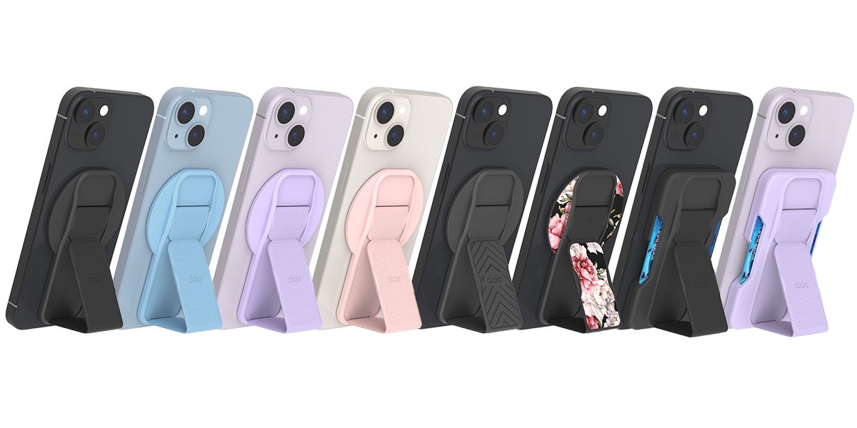 iPhoneに手軽に取り付けられるハンドグリップ「clckr MagSafeシリーズ