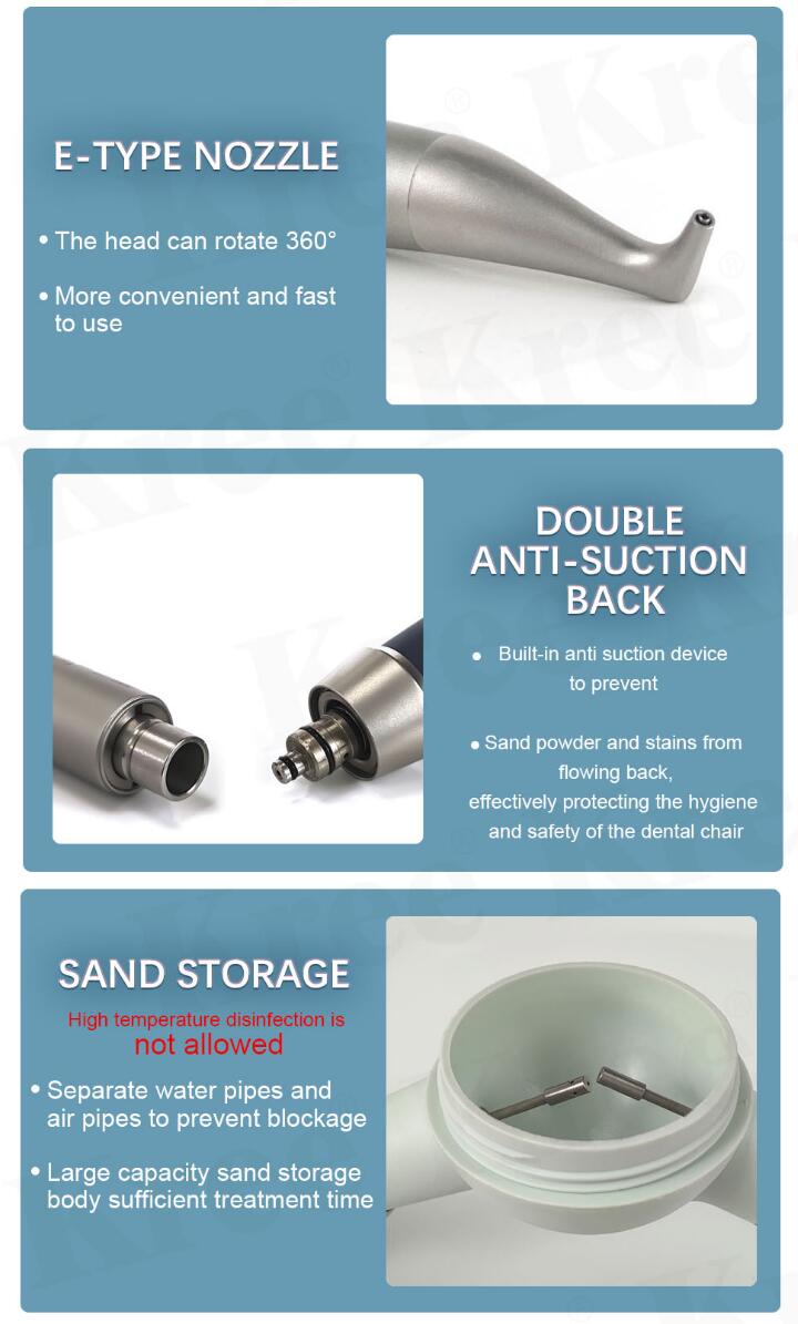 M&Y®歯面清掃エアフローハンドピースMATE-FLOW E-歯面清掃用ハンド