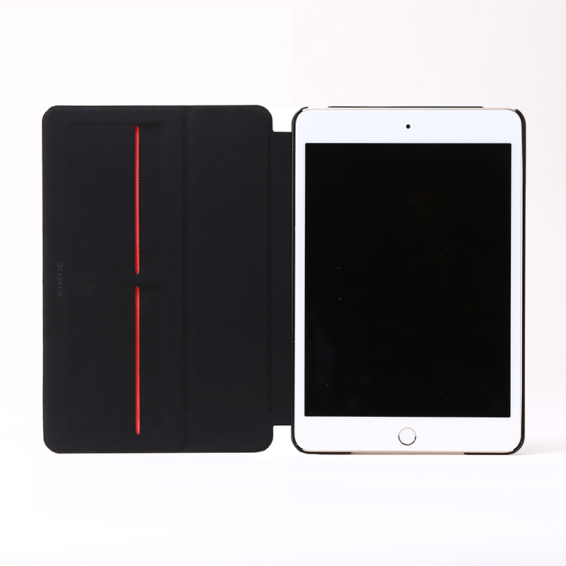 iPad mini 4 薄型PUレザーケース 「PRIME」 レッド｜スマホ(タブレット