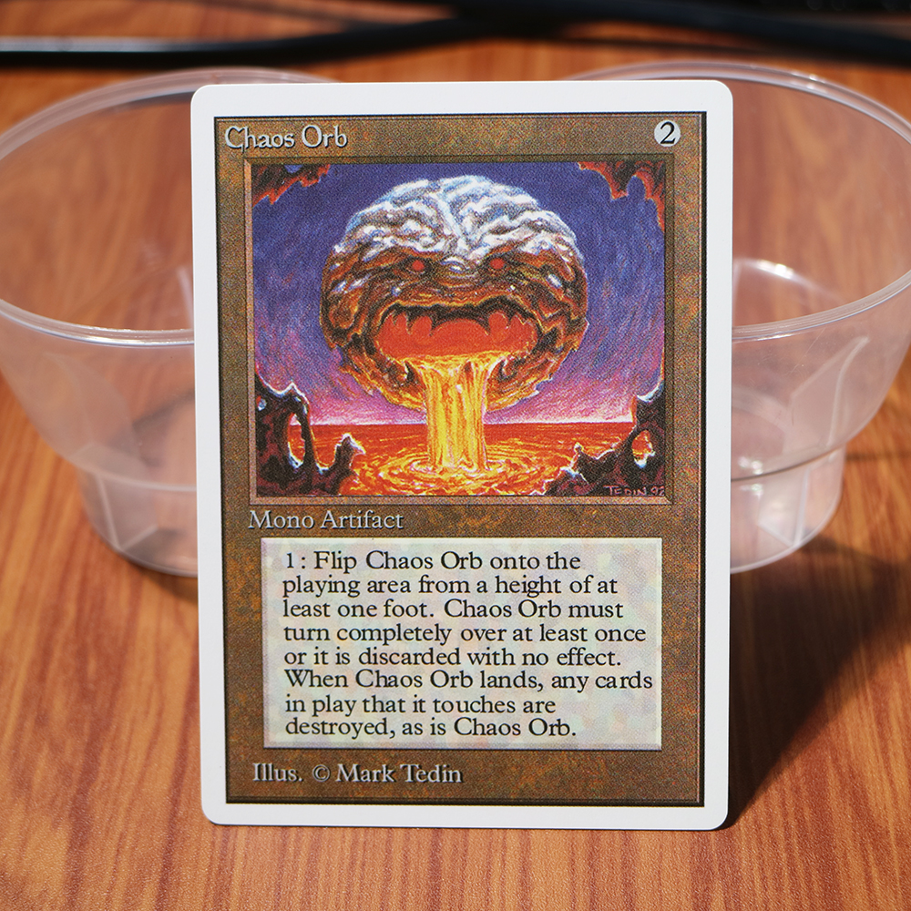 Chaos Orb Unlimited Edition 2ED magic the gathering proxy mtg