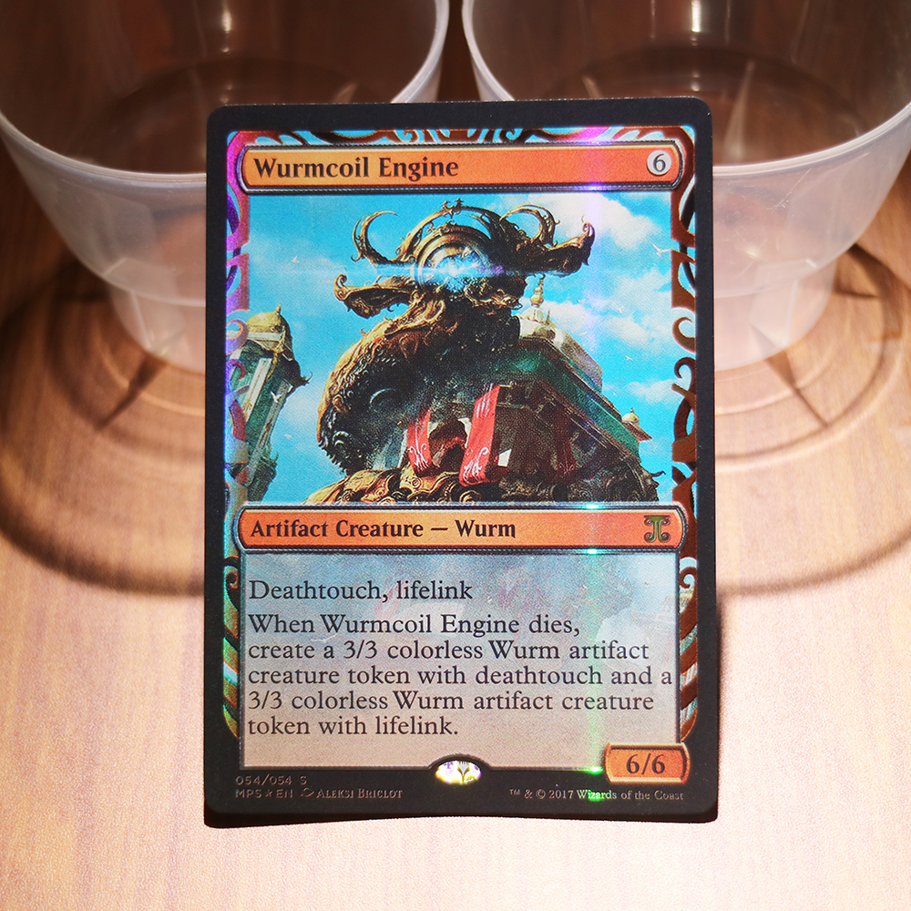 Wurmcoil Engine Kaladesh Inventions FOIL magic the gathering proxy