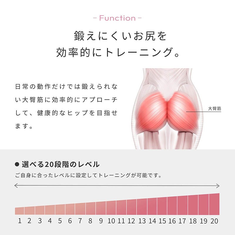 シックスパッド ヒップフィット(Hip Fit) わたしはヒップを、はいて