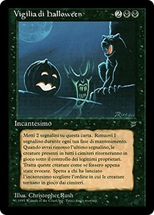 ALL HALLOW'S EVE Legends - Italian LEG Magic MTG MINT CARD | eBay