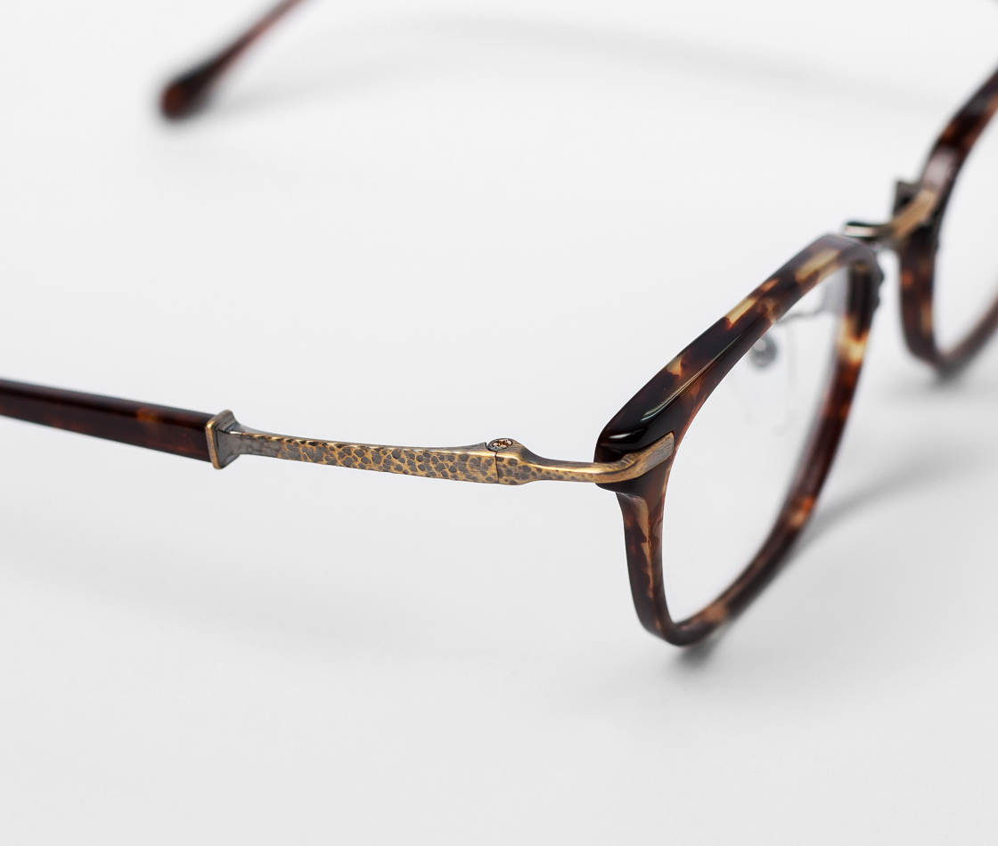 ORIENS オリエンス ウェリントンフレーム コンビ チタン S2213 日本製