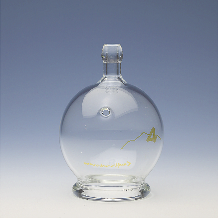 霧島ガラス玉 穴あきガラスのみ 5号｜エステカッピング｜吸灸 【無添加