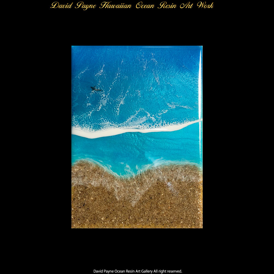 ハワイの絵画通販サイト デイヴィッドペイン ハワイアン レジン アート