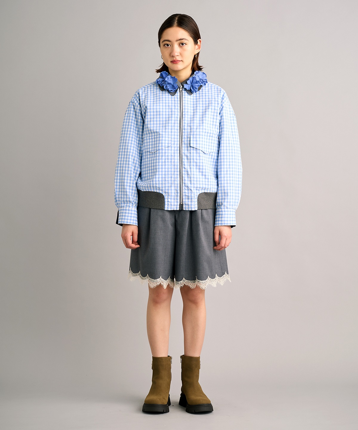 インヴェル リカバリーウェア レディースブルゾン 限定品 マリンブルー