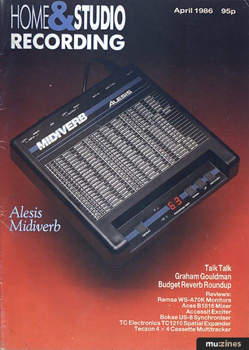 Ramsa WS-A70-K Monitor Speakers (HSR Apr 86)