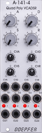 New Doepfer Envelopes A-141-4, A-140-2, A-142-2 - MOD WIGGLER