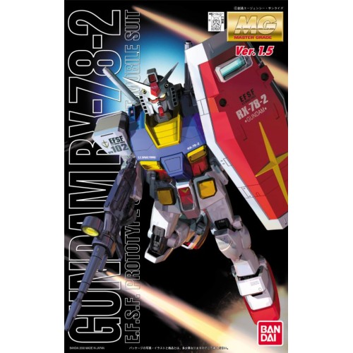 Bandai Namco 1/100 MG RX-78-2 Gundam Ver 1.5
