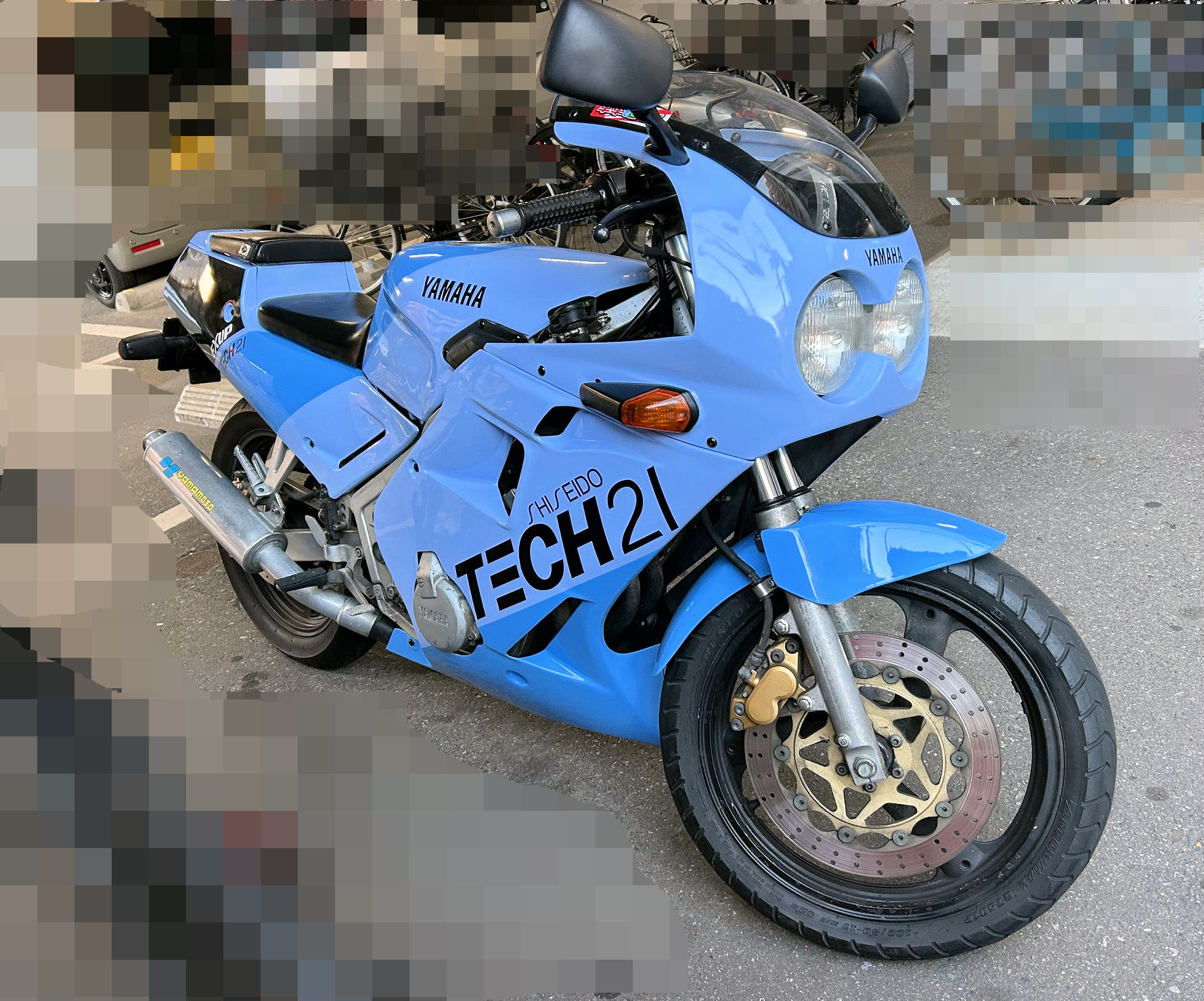 資生堂『TECH 21』のスポンサーカラーの | 村上タイヤ