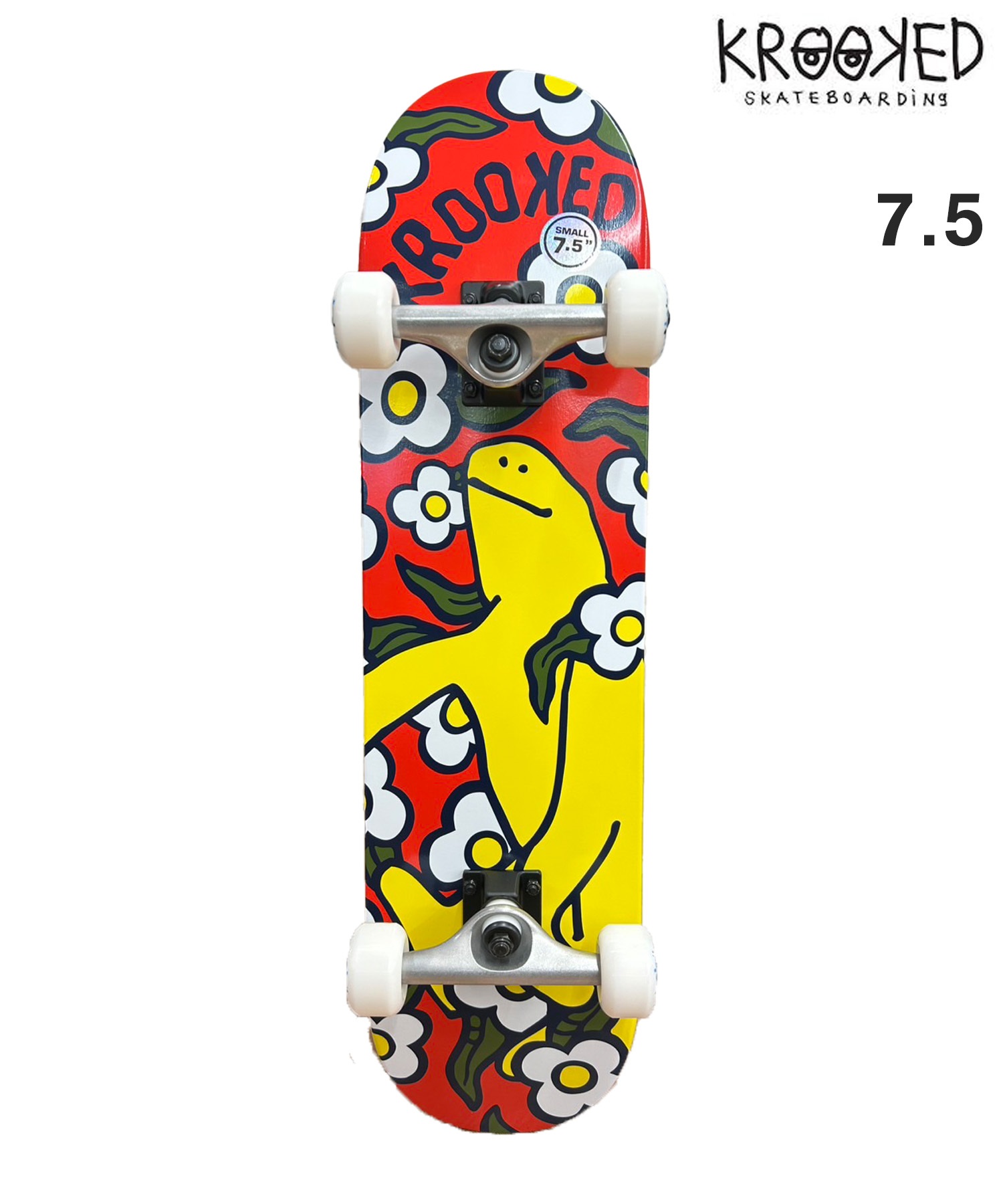 KROOKED クルキッド スケートボード コンプリート 7.5inch SHMOO VIBES