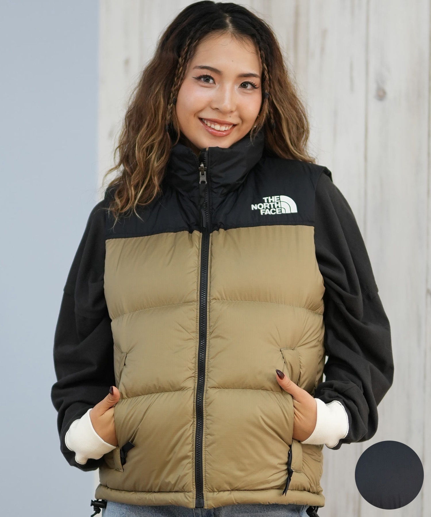 THE NORTH FACE ダウンベスト M ブラウン系 公式通販