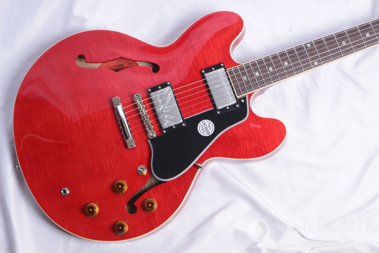 Tokai Set neck ESシリーズ セミアコースティックエレキギターES-201F