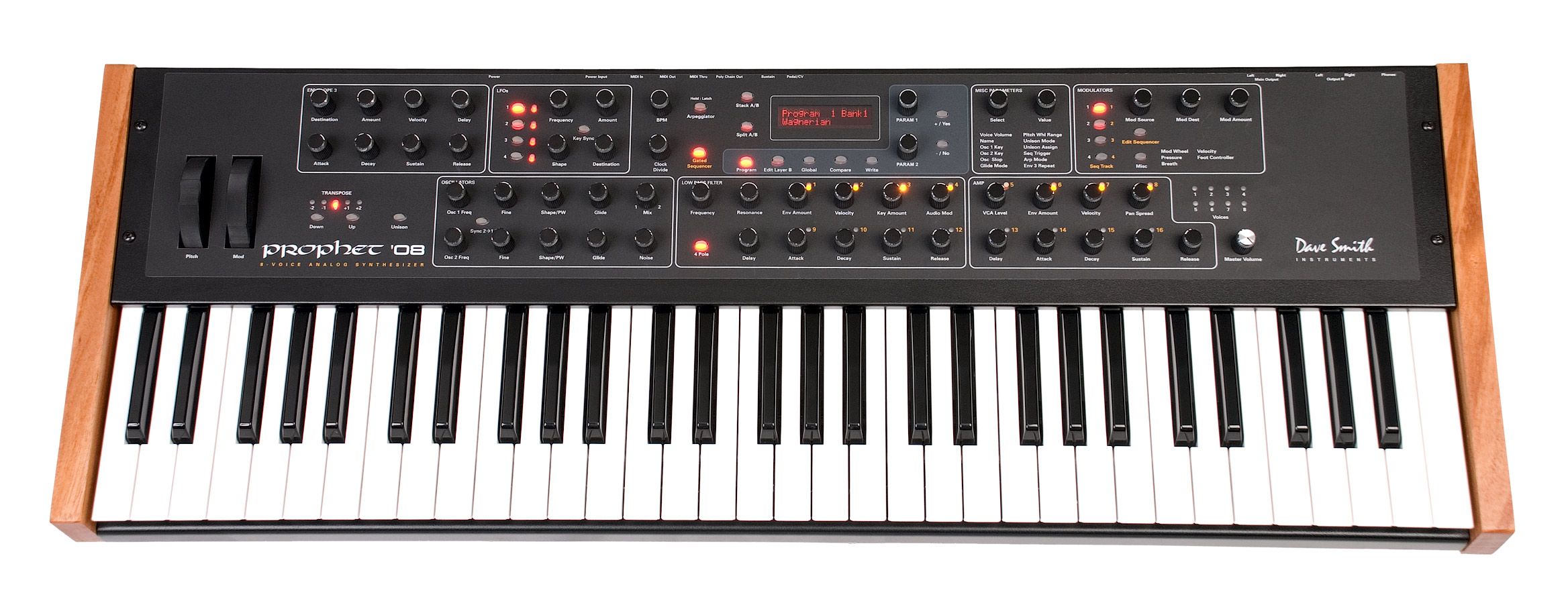 Dave Smith Instruments Prophet'08 製品レビュー | MUSIC PLANT